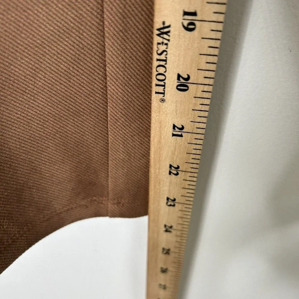 Democracy Brown Pull On Crop‎ Pants Size Medium